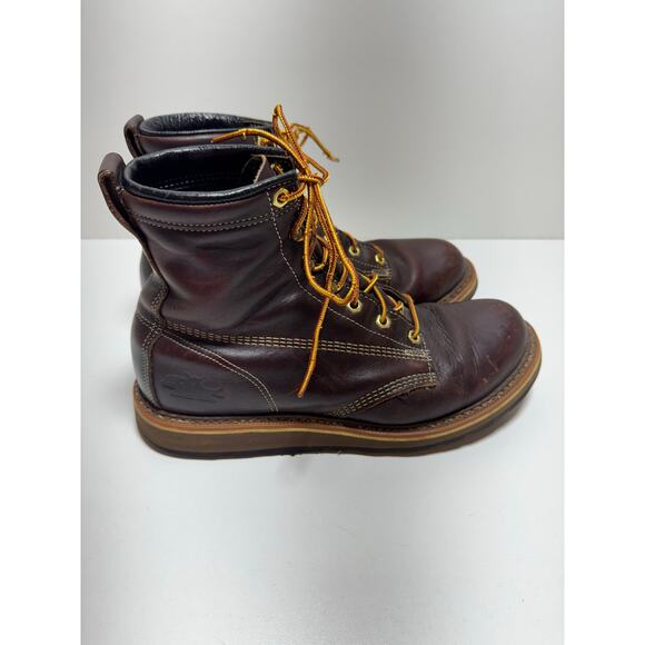 Thorogood Leather Men’s Work Boots 9.5 EE Brown 814-4516